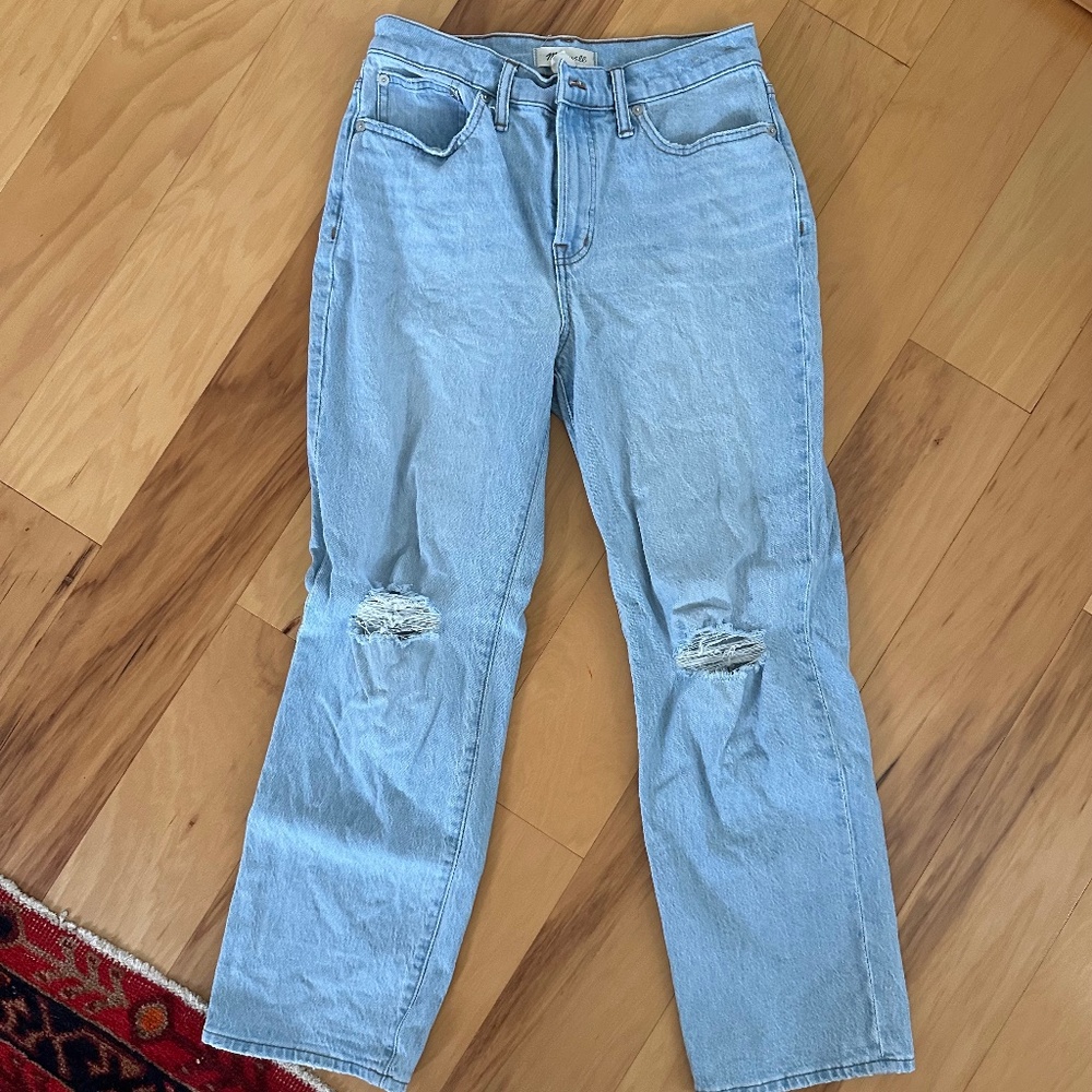 SOLD*** Madewell The perfect vintage straight jean